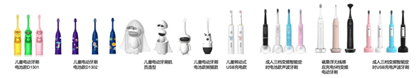 广州市万缘实业有限公司产的电动牙刷